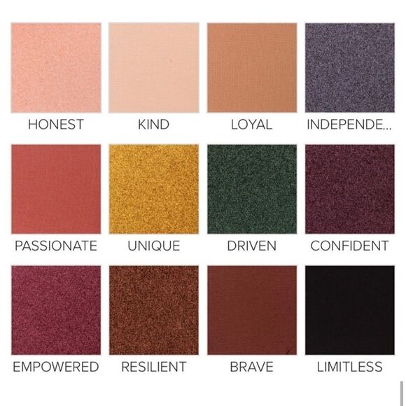 Persona Cosmetics Identity Two Eyeshadow Palette 🌈 like a rainbow of shades 🌈 - Picture 4 of 9